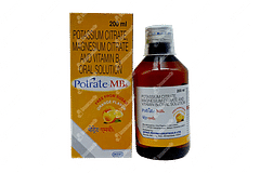 Potrate Mb6 Orange Flavour Sugar Free Solution 200 ML