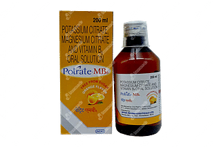 Potrate Mb6 Orange Flavour Sugar Free Solution 200 ML