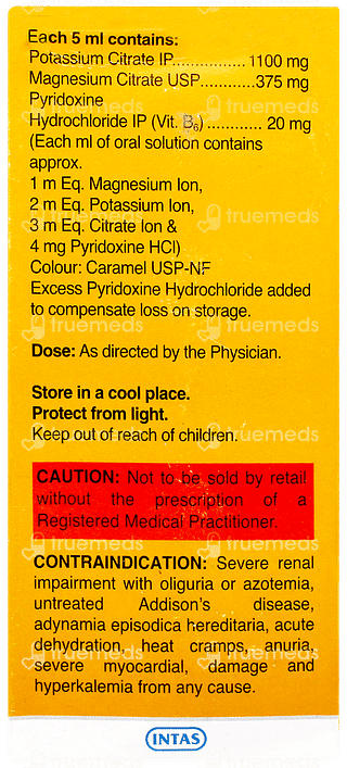 Potrate Mb6 Orange Flavor Free From Sugar Solution 200ml