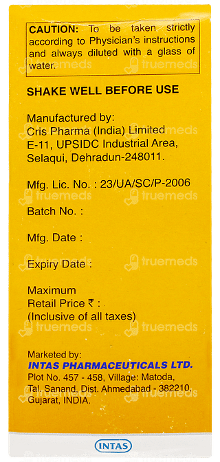 Potrate Mb6 Orange Flavor Free From Sugar Solution 200ml
