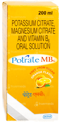Potrate Mb6 Orange Flavor Free From Sugar Solution 200ml Potrate Mb6 Orange Flavor Free From Sugar Solution 200ml