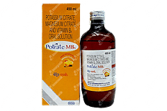 Potrate Mb6 Orange Flavour Free From Sugar Solution 450ml