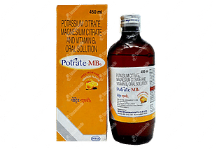 Potrate Mb6 Orange Flavour Sugar Free Solution 450 ML