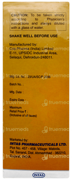 Potrate Mb6 Orange Flavour Free From Sugar Solution 450ml