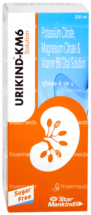 Urikind Km6 Sugar Free Solution 200ml