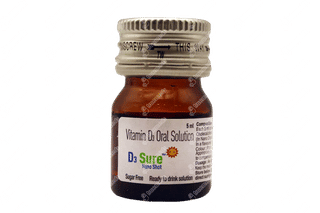 D3 Sure Nano Shot Sugar Free 5ml Pack Of 4 Solutions