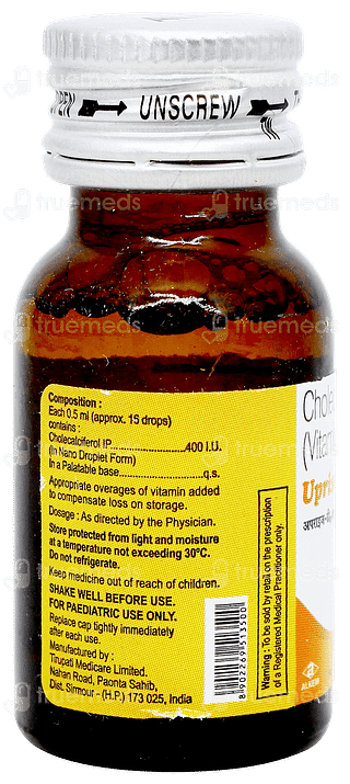 Uprise D3 Oral Drops 15ml