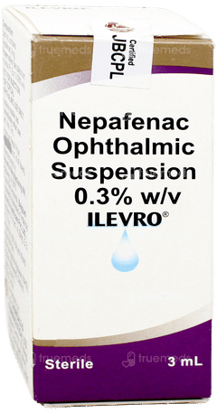 Ilevro Ophthalmic Suspension 3Ml
