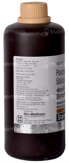 Betadine 10% Solution 500Ml