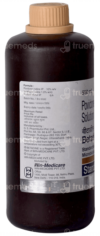 Betadine 10% Solution 500Ml