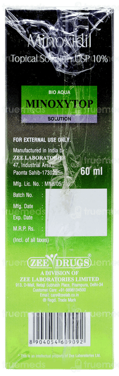 Minoxytop 10% Solution 60ml Minoxytop 10% Solution 60ml