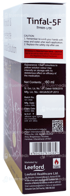 Tinfal 5f Solution 60ml Tinfal 5f Solution 60ml
