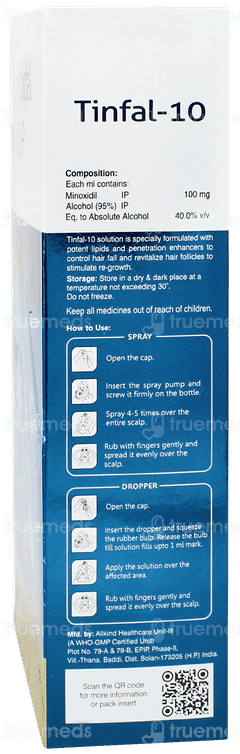 Tinfal 10 Solution 60ml Tinfal 10 Solution 60ml