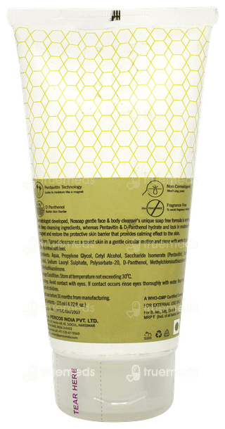 Nosoap Gentle Skin Cleanser 125ml