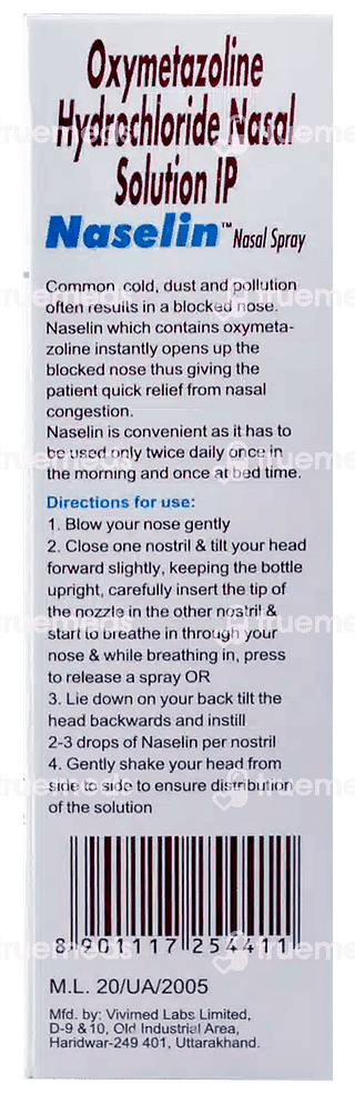 Naselin Nasal Solution 10ml