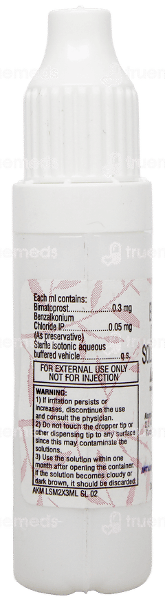 Lashisma Ophthalmic Solution 3Ml Lashisma Ophthalmic Solution 3Ml