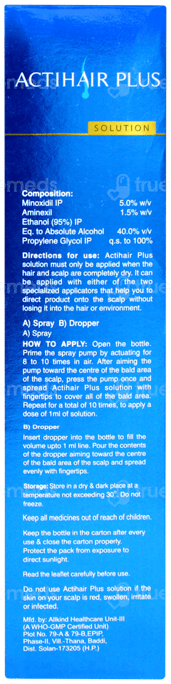 Actihair Plus Solution 60ml