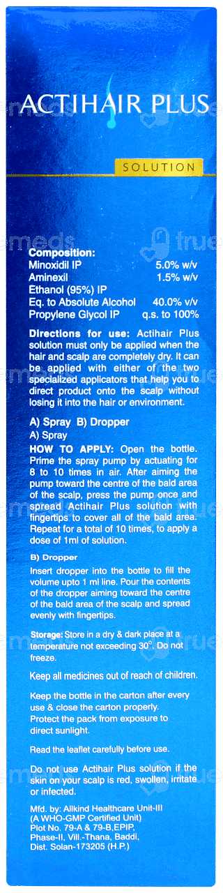 Actihair Plus Solution 60ml