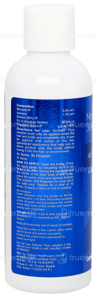 Actihair Plus Solution 60ml