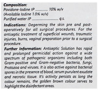 Healodine 10% Solution 100Ml