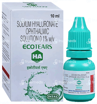 Ecotears Ha Ophthalmic Solution 10ml