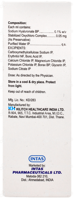 Ecotears Ha Ophthalmic Solution 10ml