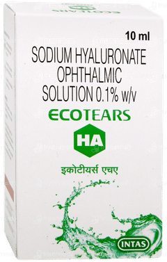 Ecotears Ha Ophthalmic Solution 10ml