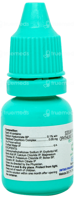 Ecotears Ha Ophthalmic Solution 10ml