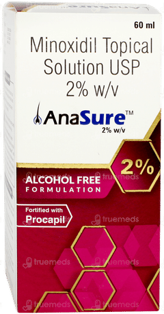 Anasure 2% Alcohol Free Solution 60ml