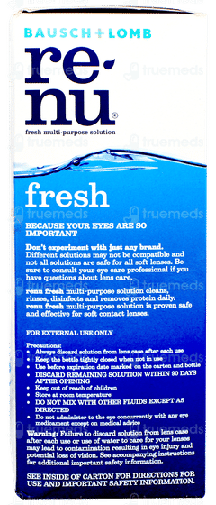 Renu Fresh Multi Purpose Solution 355ml