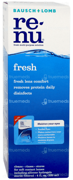 Renu Fresh Multi Purpose Solution 120ml Renu Fresh Multi Purpose Solution 120ml