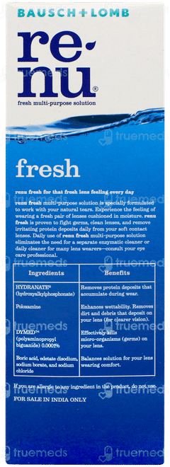 Renu Fresh Multi Purpose Solution 120ml