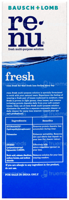 Renu Fresh Multi Purpose Solution 60Ml