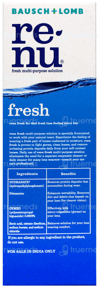 Renu Fresh Multi Purpose Solution 60Ml