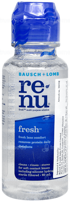 Renu Fresh Multi Purpose Solution 60Ml