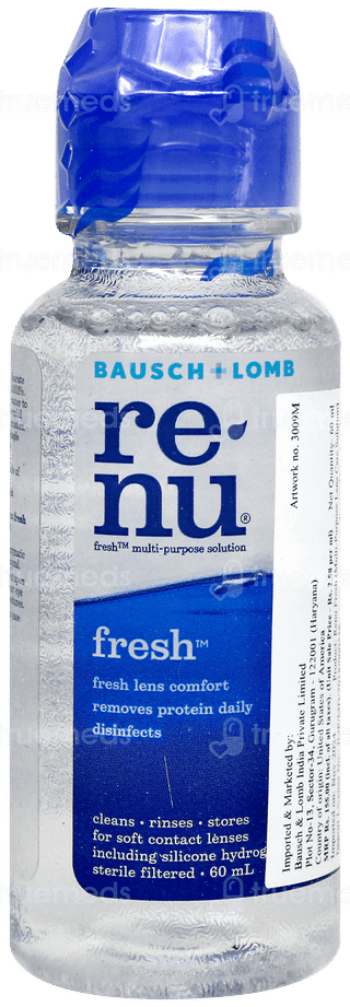 Renu Fresh Multi Purpose Solution 60Ml