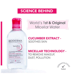 Bioderma Sensibio H2o Micellar Water Makeup Remover 250ml