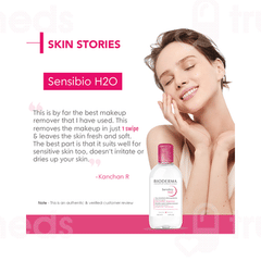 Bioderma Sensibio H2o Micellar Water Makeup Remover 250ml