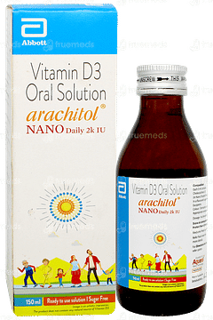 Arachitol Nano Daily 2k IU Sugar Free Solution 150ml Arachitol Nano Daily 2k IU Sugar Free Solution 150ml