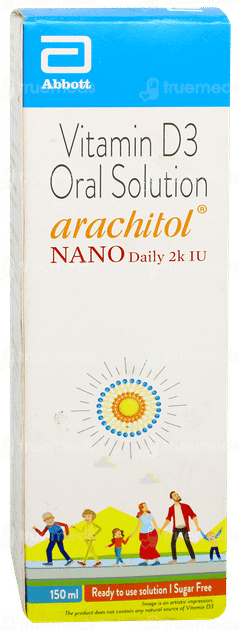 Arachitol Nano Daily 2k IU Sugar Free Solution 150ml