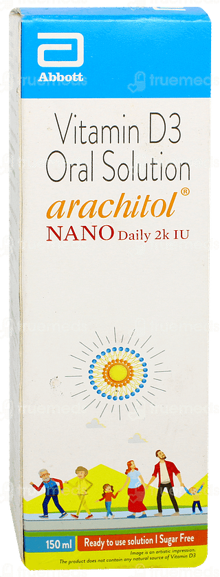 Arachitol Nano Daily 2kiu Sugar Free Solution 150ml