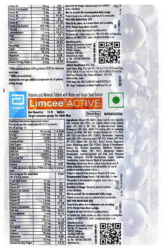 Limcee Active Tablet 15