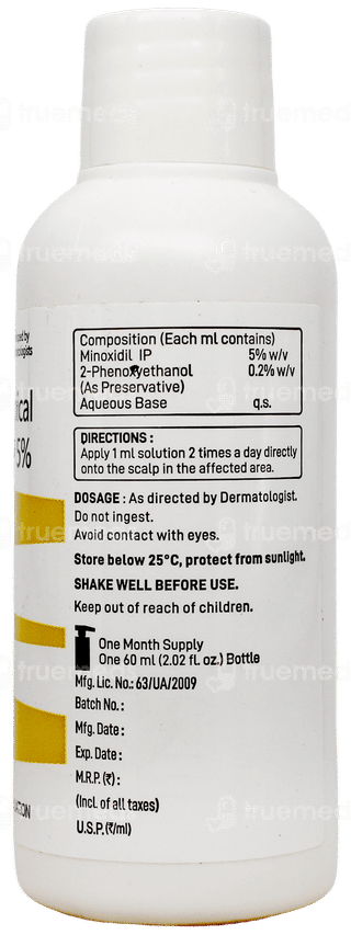 Prolox 5% Alcohol Free Solution 60Ml