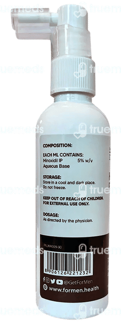 Formen Minoxidil Topical Solution 60ml