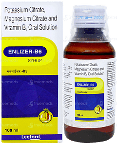 Enlizer B6 Pineapple Flavour Syrup 100ml