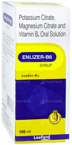 Enlizer B6 Pineapple Flavour Syrup 100ml