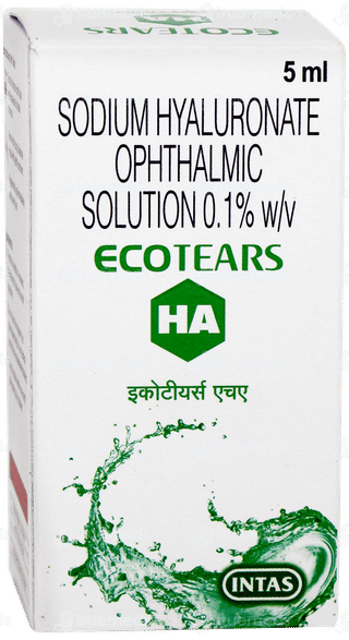 Ecotears Ha Ophthalmic Solution 5ml