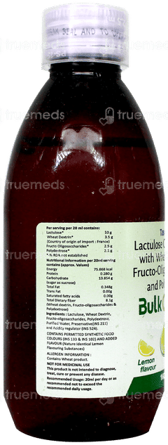 Bulkobest Lemon Flavour Solution 160Ml Bulkobest Lemon Flavour Solution 160Ml