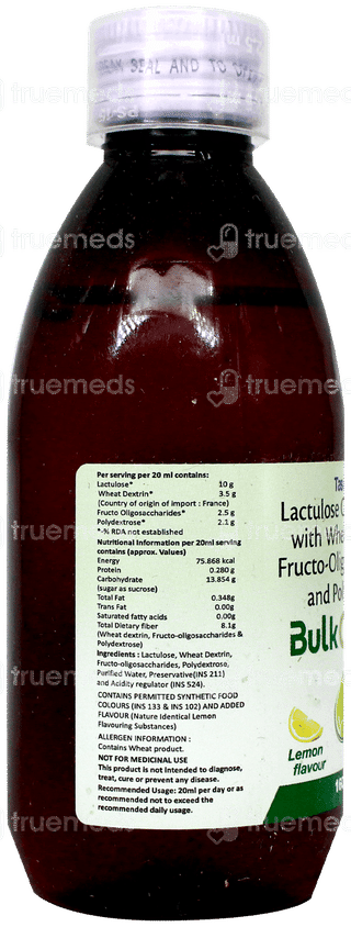 Bulkobest Lemon Flavour Solution 160Ml