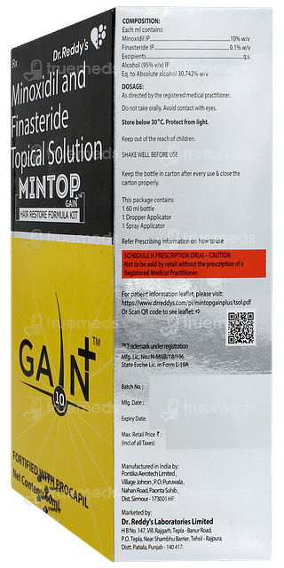 Mintop Gain Plus 10 Solution 60ml